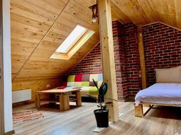 Фото номера Двухместный номер с 1 кроватью и собственной ванной комнатой Лоджи Cabana Cota 1700 г. Рынка 2